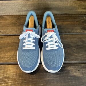 KIZIK Athens Deep Sea Blue Sneakers Athletic Shoes Men Size 9 EUC